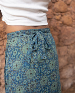 Aqua - Wrap Skirt