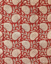 Load image into Gallery viewer, Cotton Hand Block Print Natural Dye 444