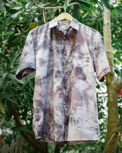 Earthen Brown Cotton Casual Shirt